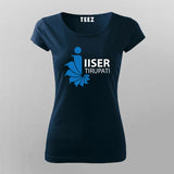 IISER Tirupati Logo T-shirt For Women