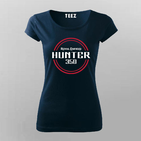 Hunter 350 Royal Enfield Women’s T-Shirt – Ride with Attitude