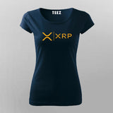 XRP Standard Gold T-shirt For Women