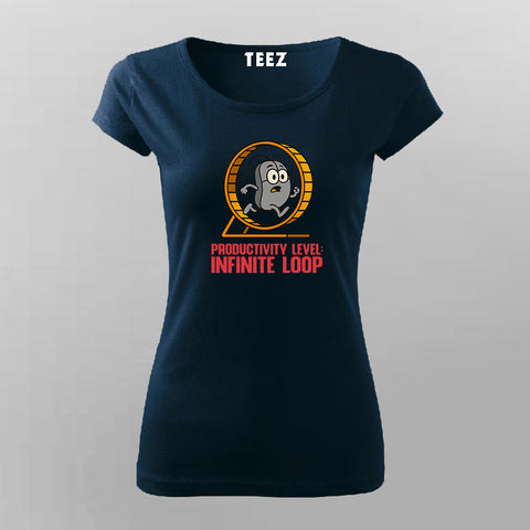 Infinite Loop T-shirt For Women