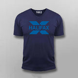 Halifax Logo T-Shirt for Men – Classic Bold Blue Tee