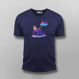 The Adult Leash We All Wear Men’s T-Shirt – Funny WiFi Addiction Tee