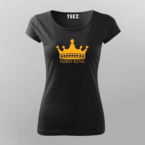 Nerd King - Women's Geek Chic Tee