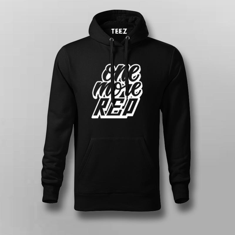 One More Rep Hoodies For Men TEEZ.in
