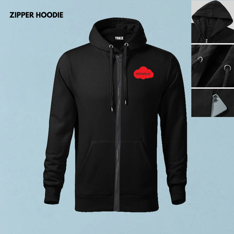 Oracle-Cloud-black-zipper-hoodie_
