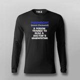 Pharmacist Definition Cotton T-Shirt