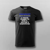 Pharmacist Definition Cotton T-Shirt