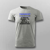 Pharmacist Definition Cotton T-Shirt