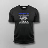 Pharmacist Definition Cotton T-Shirt