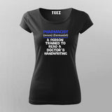 Pharmacist Definition' Shirt | A Tribute to Pharmacy Pros