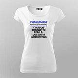 Pharmacist Definition' Shirt | A Tribute to Pharmacy Pros