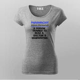Pharmacist Definition' Shirt | A Tribute to Pharmacy Pros