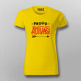 Proud Adivasi Heritage Women's Tee - Embrace Your Roots