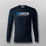 QUESS Spirit: Quality Cotton Tee for Men by Teez