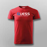 QUESS Spirit: Quality Cotton Tee for Men by Teez