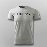 QUESS Spirit: Quality Cotton Tee for Men by Teez