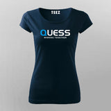 QUESS Passion: Women's Premium Cotton Tee by Teez