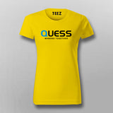 QUESS Passion: Women's Premium Cotton Tee by Teez