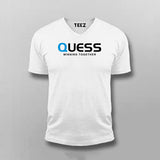 QUESS Spirit: Quality Cotton Tee for Men by Teez