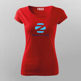 Zorin OS Linux Logo T-shirt For Women Geek Style