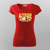 Altitude Rise Beyond Limits T-shirt For Women