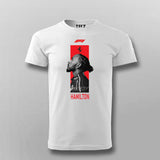Lewis Hamilton Ferrari F1 T-shirt For Men