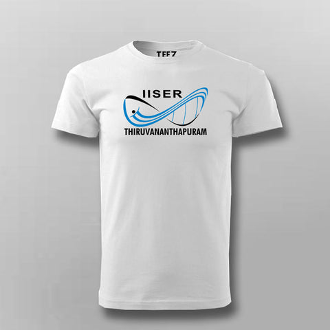 IISER Thiruvananthapuram Logo T-shirt For Men