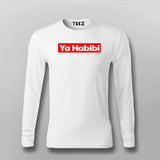 Ya Habibi Chiffon Top Tee - Stylish and Trendy Wear by Teez