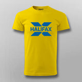 Halifax Logo T-Shirt for Men – Classic Bold Blue Tee