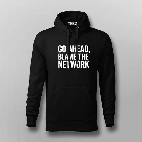 Blame The Network Men's Hoodie – Developer Edition