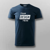 Buy Custom Round Neck T-Shirts Online