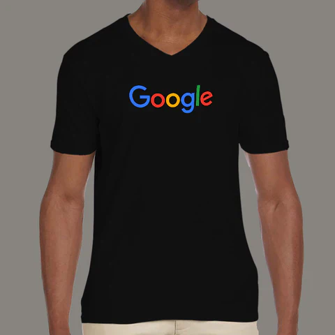Google V Neck T-Shirt – Search Smart Edition (Prepaid Only)