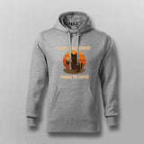 Typing Since Sunrise Cat Coffee T-shirt For Men