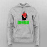 Green Day American Idiot T-Shirt for Women – Heart Grenade Art