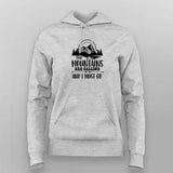 The Mountains Are Calling T-shirt For Women
