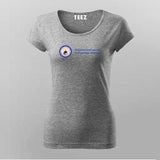 NIT Manipur Logo T-shirt For Women