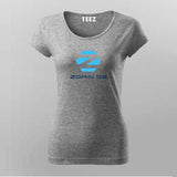 Zorin OS Linux Logo T-shirt For Women Geek Style