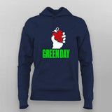 Green Day American Idiot T-Shirt for Women – Heart Grenade Art