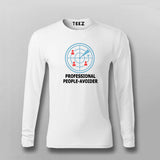 Professional People Avoider T-shirt For Men