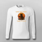 Typing Since Sunrise Cat Coffee T-shirt For Men