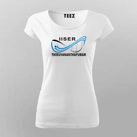 IISER Thiruvananthapuram Logo T-shirt For Women