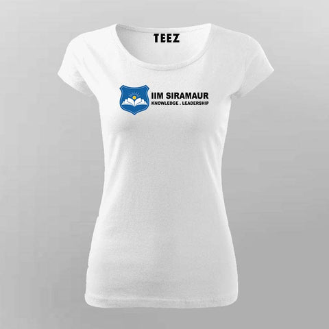 IIM Sirmaur T-Shirt for Women – Represent with Style