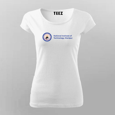 NIT Manipur Logo T-shirt For Women