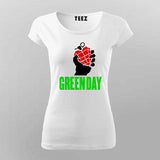 Green Day American Idiot T-Shirt for Women – Heart Grenade Art