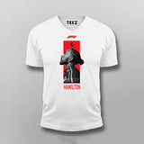 Lewis Hamilton Ferrari F1 T-shirt For Men