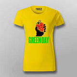 Green Day American Idiot T-Shirt for Women – Heart Grenade Art