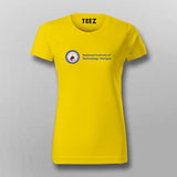 NIT Manipur Logo T-shirt For Women