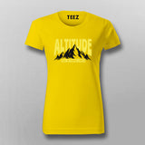 Altitude Rise Beyond Limits T-shirt For Women