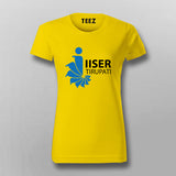 IISER Tirupati Logo T-shirt For Women
