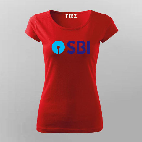 State Bank Of India (SBI) Bank T-Shirt For Women Online